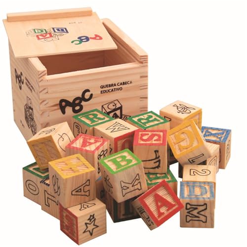 Alphabet-Blöcke - Buchstabenwürfelblöcke, pädagogische Zahlenziegel, Holzwürfelsteine | Vibrierendes Vorschul-Bauspielzeug, Holzstapeln und Sortierspielzeug, im Alphabet-Blöcke - Buchstabenwürfelblöcke, pädagogische Zahlenziegel, Holzwürfelsteine | Vibrierendes Vorschul-Bauspielzeug, Holzstapeln und Sortierspielzeug, im von Generic