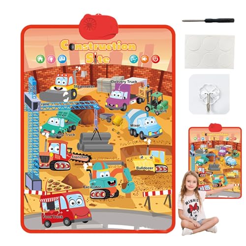 Alphabet-Poster Für Die Wand Im Klassenzimmer – Sprechendes, Pädagogisches, Interaktives Elektronisches Poster, Musik-Wandtafel, Sprechendes Sprachmusik-Poster Für Weihnachten, Geburtstag, Für Mädchen Alphabet-Poster Für Die Wand Im Klassenzimmer – Sprechendes, Pädagogisches, Interaktives Elektronisches Poster, Musik-Wandtafel, Sprechendes Sprachmusik-Poster Für Weihnachten, Geburtstag, Für Mädchen von Generic