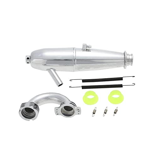 Aluminiumrohr für RC HSP FG 1:5 Monster Truck Auto in Dunkel, Silber5 von Generic