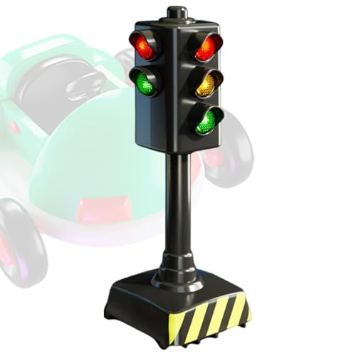 Ampelspielzeug, Ampel für Kinder, kleine Ampelschilder, Fußgängerdurchgangsschild mit Lichtern und Geräuschen, pädagogische Sicherheit, Verkehrsanzeige, Bremslichtmodell für Kinder und Kinder Ampelspielzeug, Ampel für Kinder, kleine Ampelschilder, Fußgängerdurchgangsschild mit Lichtern und Geräuschen, pädagogische Sicherheit, Verkehrsanzeige, Bremslichtmodell für Kinder und Kinder von Generic