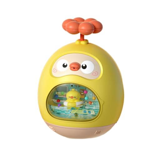 Amphibien-Badespielzeug, Cartoon-Tumbler-Spielzeug, Baby-Wasser-Tumbler-Spielspielzeug Lds085 (Yellow, One Size) von Generic