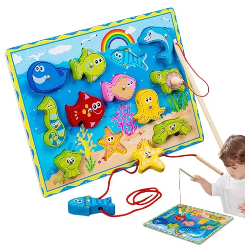 Angelbrettspiel, Angelspielzeug für Kinder | Spielzeug zum Bespannen von Bausteinen,Multifunktionales Tiere-Fädelspielzeug, pädagogisches Feinmotorikspielzeug für Kinder und Kleinkinder Angelbrettspiel, Angelspielzeug für Kinder | Spielzeug zum Bespannen von Bausteinen,Multifunktionales Tiere-Fädelspielzeug, pädagogisches Feinmotorikspielzeug für Kinder und Kleinkinder von Generic