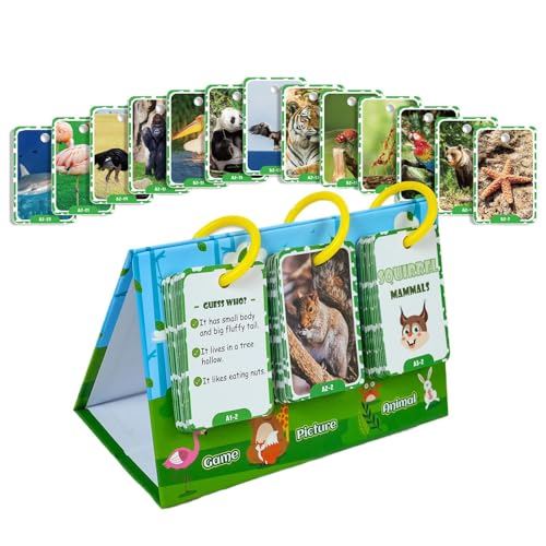 Animal Cognition Flash -Karten, Tierflash -Karten für Kinder - 69X Realistische Tierkognitive Karten | Bildungsspiele, frühes Lernen, EIN lustiger Wortschatzer mit englischen Worten für Kinder Animal Cognition Flash -Karten, Tierflash -Karten für Kinder - 69X Realistische Tierkognitive Karten | Bildungsspiele, frühes Lernen, EIN lustiger Wortschatzer mit englischen Worten für Kinder von Generic