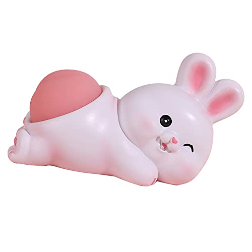 Animal Stress Bälle, Matschiger Stress Ball Spielzeug Cartoon Tierstress Entlasten Spielzeug Animal Squeeze Spielzeugdekoration für Büro (Kaninchen) von Generic