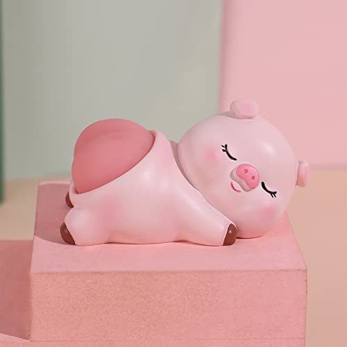 Animal Stress Bälle, Matschiger Stress Ball Spielzeug Cartoon Tierstress Entlasten Spielzeug Animal Squeeze Spielzeugdekoration für Büro (Piggy -Typ) von Generic