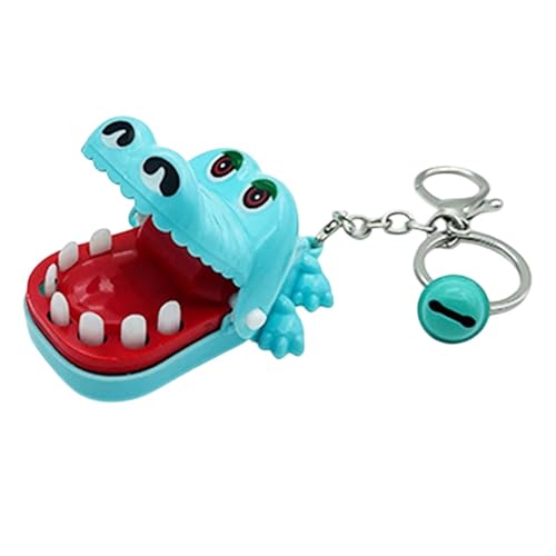 AnimalBite Finger Schlüsselanhänger Spielzeug - Interactive Krokodil Biting Hand Schlüsselanhänger, Kinder Spaß Streich Spielzeug | Mädchen Gag Geschenke, Neuheit Beißende Krokodil AnimalBite Finger Schlüsselanhänger Spielzeug - Interactive Krokodil Biting Hand Schlüsselanhänger, Kinder Spaß Streich Spielzeug | Mädchen Gag Geschenke, Neuheit Beißende Krokodil von Generic