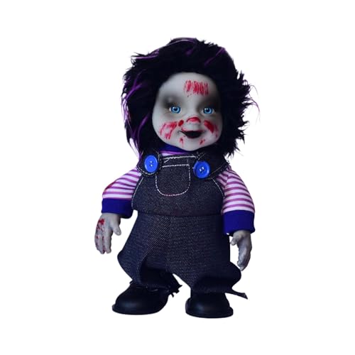 Animatronische Klangaktivierte Gruselpuppe, gruselige Halloween-Dekoration, bewegungsaktiviertes Spielzeug, gruseliger Sound und Bewegung, mehrfache Verwendung Animatronische Klangaktivierte Gruselpuppe, gruselige Halloween-Dekoration, bewegungsaktiviertes Spielzeug, gruseliger Sound und Bewegung, mehrfache Verwendung von Generic