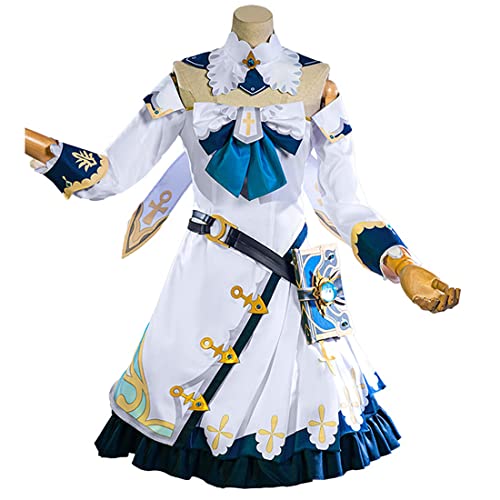 Anime Barbara Cosplay Kostüm Party Kostüme Cosplay Kleidung für Erwachsene Frauen,White-M von Generic