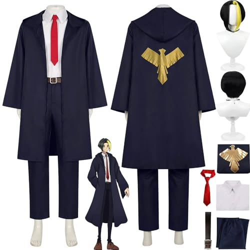 Anime Character Finn Ames Cosplay Costume Outfit Mashle Magic and Muscles Uniform Complete Set Halloween Party Carnival Dress Up Suit with Wig for Men Anime Character Finn Ames Cosplay Costume Outfit Mashle Magic and Muscles Uniform Complete Set Halloween Party Carnival Dress Up Suit with Wig for Men von Generic