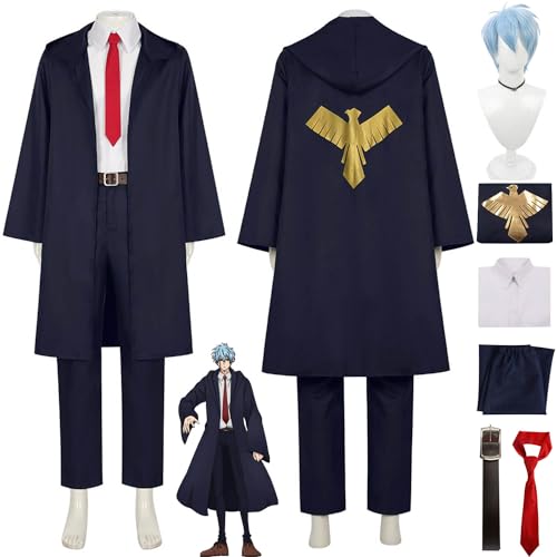 Anime Character Lance Crown Cosplay Costume Outfit Mashle Magic and Muscles Uniform Complete Set Halloween Party Carnival Dress Up Suit with Wig for Men Anime Character Lance Crown Cosplay Costume Outfit Mashle Magic and Muscles Uniform Complete Set Halloween Party Carnival Dress Up Suit with Wig for Men von Generic