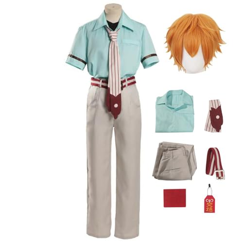 Anime Cosplay Costume for Minamoto Kou Uniform Suit Halloween Outfit with Wig von Generic