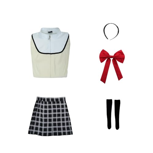 Anime-Cosplay-Kostüm-Komplettpaket – Halloween-Party-Convention-Cosplay (XS, S, M, L, XL, XXL, 3XL) Color3,XXL von Generic