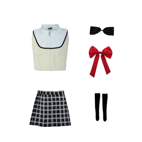 Anime-Cosplay-Kostüm-Komplettpaket – Halloween-Party-Convention-Cosplay (XS, S, M, L, XL, XXL, 3XL) Color7,L von Generic