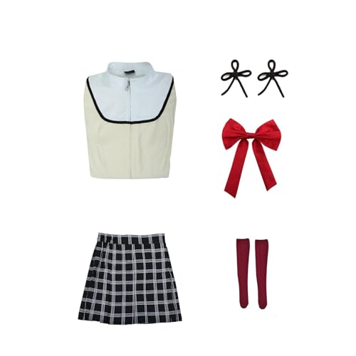 Anime-Cosplay-Kostüm-Komplettpaket – Halloween-Party-Convention-Cosplay (XS, S, M, L, XL, XXL, 3XL) Color9,XL von Generic