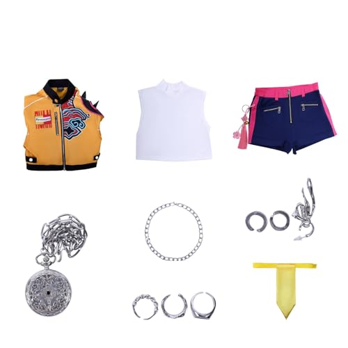 Anime Cosplay Kostüm Komplettpaket - Halloween Party Convention Cosplay Color1,L von Generic