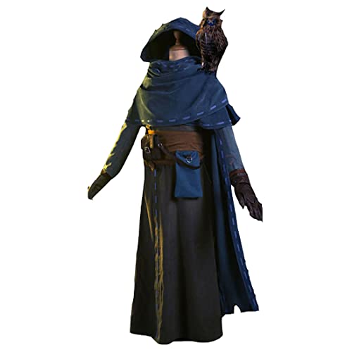 Anime Eli Clark-Cosplay Kostüm Einheitliches Robe Für Die Maskerade Der Karneval-Party,Black-L von Generic