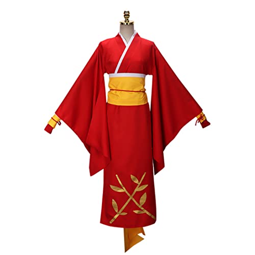 Anime Izumi Kyouka Cosplay Uniform Jimbo Maskerade Im Ganzen Set,Red-S von Generic
