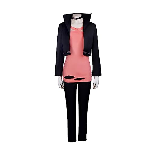 Anime Jiro Kyoka Cosplay Kostüm Halloween Mantel Futter Hose 3-teiliges Set,S-Set von Generic