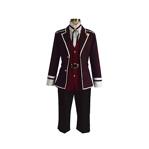 Anime Kanato Sakamaki Cosplay Kostüm Uniform Outfit Halloween Party Anzug,L-Set von Generic