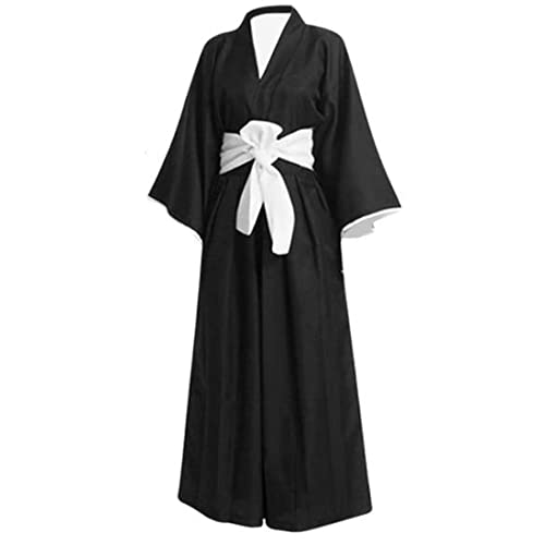 Anime Kurosaki Ichigo Cosplay Kostüm Kurosaki Cosplay Full Set Maskerade für Karnevalsfeiertage,Black-XXL Anime Kurosaki Ichigo Cosplay Kostüm Kurosaki Cosplay Full Set Maskerade für Karnevalsfeiertage,Black-XXL von Generic