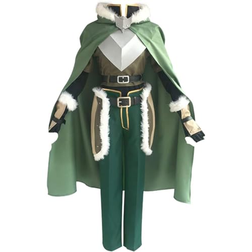 Anime Naofumi Iwatani Cosplay Kostüme Uniformen Outfit Komplettes Set Für Halloween Party,Green-XXL Anime Naofumi Iwatani Cosplay Kostüme Uniformen Outfit Komplettes Set Für Halloween Party,Green-XXL von Generic