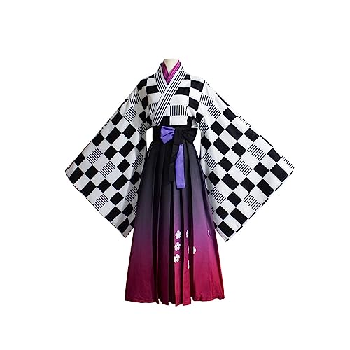 Anime Tokoyami Towa Cosplay Kostüm Kimono Kleid Outfits Halloween Anzug,L-Set von Generic