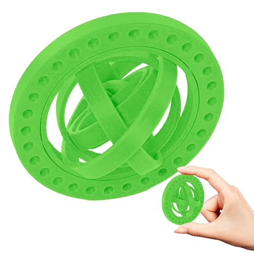 Anti-Stress-Spiele, 3D-gedruckter taktiler Spinner | rutschfeste Unterseite für Weihnachten Geburtstag Party Reise Arbeit Studie Schule Büro Flugzeug Klasse Erwachsene Kinder Studenten von Generic