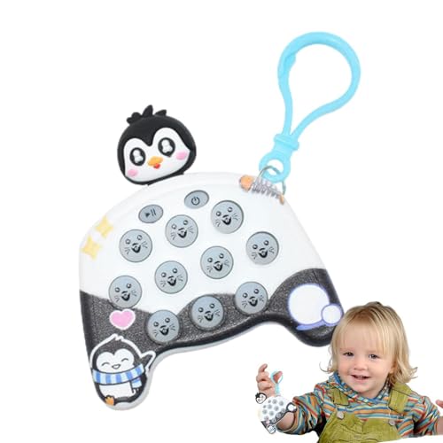 Anti-Stress-Spielzeug, schnelles Drucken, Pop-Up-Spielzeug, Pop-Up-Spielzeug für Kindertaschenanhänger, interaktives Spiel, bezauberndes Tier, elektronisches Ornament von Generic
