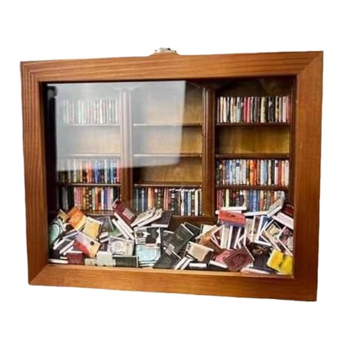 Anti-Stress für Bibliothek – einzigartige Anti-Stress-Bücherregal-Dekoration | Kompaktes Entspannungs-Bücherregal in Form eines Anti-Stress-Spielzeugs, leichtes und lustiges Schreibtisch-Bücherregal von Generic