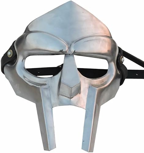 Antike House Craft Medieval Face Armor MF Doom Maske Iron Steel Gladiator Maske Rüstung Gothic Gesichtsmaske Helm Replik für Cosplay Kostüme Antike House Craft Medieval Face Armor MF Doom Maske Iron Steel Gladiator Maske Rüstung Gothic Gesichtsmaske Helm Replik für Cosplay Kostüme von Generic