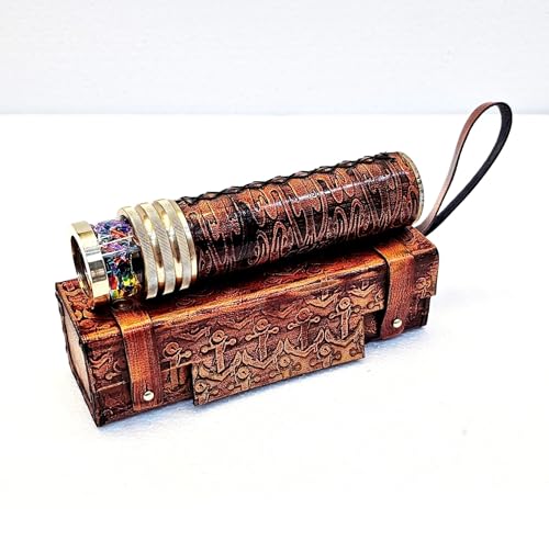 Antikes braunes Flüssigkeitsrad Kaleidoskop Vintage Maritim Optisches Messing Sammlerstück Nautisches Geschenk Antikes braunes Flüssigkeitsrad Kaleidoskop Vintage Maritim Optisches Messing Sammlerstück Nautisches Geschenk von Generic