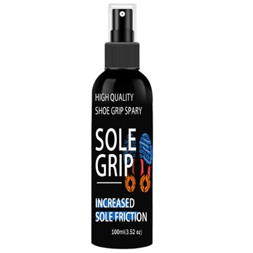 Antirutsch-Spray für Sportschuhe, 100 ml für Basketballschuhsohlen, Verbesserung der Traktion von Schuhen, Basketballschuhe für Sneaker, Schuhe Antirutsch-Spray für Sportschuhe, 100 ml für Basketballschuhsohlen, Verbesserung der Traktion von Schuhen, Basketballschuhe für Sneaker, Schuhe von Generic