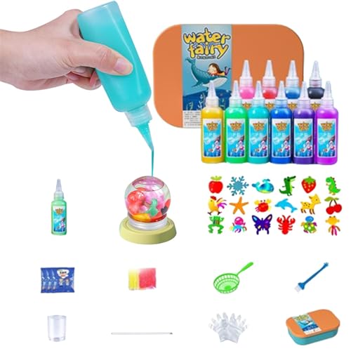 Aqua Fairy, Gel Aqua Fairy – farbenfrohes handgefertigtes Spielzeug mit Wasserfee, kreativer Schöpfer von Meerestieren, pädagogische Gastgeschenke für Jungen und Mädchen, die die Wissenschaften von Aqua Fairy, Gel Aqua Fairy – farbenfrohes handgefertigtes Spielzeug mit Wasserfee, kreativer Schöpfer von Meerestieren, pädagogische Gastgeschenke für Jungen und Mädchen, die die Wissenschaften von von Generic