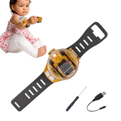 Armbanduhr für Autos, mit Fernbedienung, Baggeruhr mit Fernbedienung | Ausgraben des Autos und Spielzeug | 2,4 GHz Fernsteuerungs-Fahrzeug-Set mit USB-Ladefunktion Armbanduhr für Autos, mit Fernbedienung, Baggeruhr mit Fernbedienung | Ausgraben des Autos und Spielzeug | 2,4 GHz Fernsteuerungs-Fahrzeug-Set mit USB-Ladefunktion von Generic