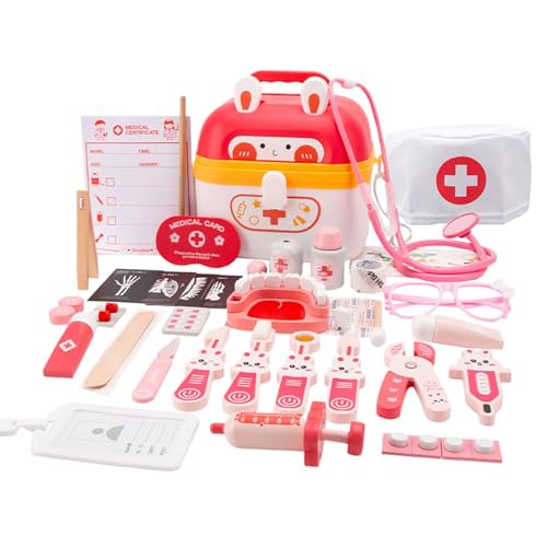 Arztspielset für Kinder, Arztspielset für Kinder, Arztspielset | Arzt-Rollenspiel-Set für Mädchen, Doktor-Spielset, Rollenspiele für und Mädchen ab 3 Arztspielset für Kinder, Arztspielset für Kinder, Arztspielset | Arzt-Rollenspiel-Set für Mädchen, Doktor-Spielset, Rollenspiele für und Mädchen ab 3 von Generic