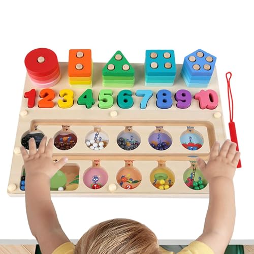 Assoziationsspiele für Kleinkinder, Sortierspielzeug für Kleinkinder | Zählen Sie das passende Spielzeug, multifunktionales Lernen, Puzzle-Zählbrett, lustiges Puzzle-Aktivitätsbrett, von Generic