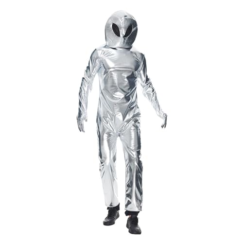 Astronaut Kostüm Damen Silber Astronauten Kostüme Herren Karneval Space Costume Fasching Weltall Raumanzug Raumfahrer Overall Alien Karnevalskostüm Faschingskostüme Astronaut Kostüm Damen Silber Astronauten Kostüme Herren Karneval Space Costume Fasching Weltall Raumanzug Raumfahrer Overall Alien Karnevalskostüm Faschingskostüme von Generic