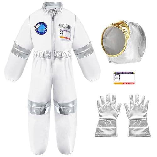 Astronaut Kostüm Kinder Weiß Astronauten Kostüme Kinder Karneval Raumfahrer Weltall Raumfahrer Space Costume Fasching Overall Faschingskostüme Karnevalskostüm Astronaut Kostüm Kinder Weiß Astronauten Kostüme Kinder Karneval Raumfahrer Weltall Raumfahrer Space Costume Fasching Overall Faschingskostüme Karnevalskostüm von Generic