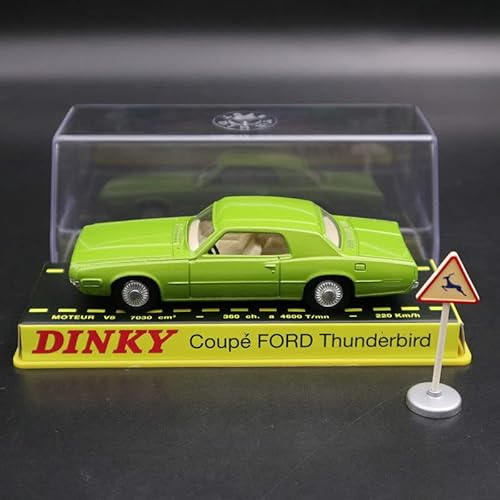 Atlas Dinky Toys Ref 1419 1/43 für Coupe Ford Thunderbird Druckguss Modellauto Limited Edition Kollektion grün Atlas Dinky Toys Ref 1419 1/43 für Coupe Ford Thunderbird Druckguss Modellauto Limited Edition Kollektion grün von Generic