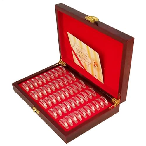Aufbewahrungsbox für Gedenkmünzen, hochtransparent, mit Dichtung, für 50 Münzen Aufbewahrungsbox für Gedenkmünzen, hochtransparent, mit Dichtung, für 50 Münzen von Generic