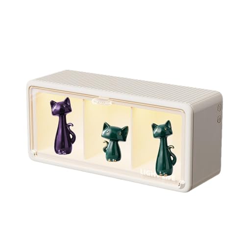 Aufbewahrungsbox für Puppen, Vitrine für Sammlerstücke, staubdicht, Vitrine zum Sammeln, transparente Vitrine mit Licht für Puppenfiguren Aufbewahrungsbox für Puppen, Vitrine für Sammlerstücke, staubdicht, Vitrine zum Sammeln, transparente Vitrine mit Licht für Puppenfiguren von Generic