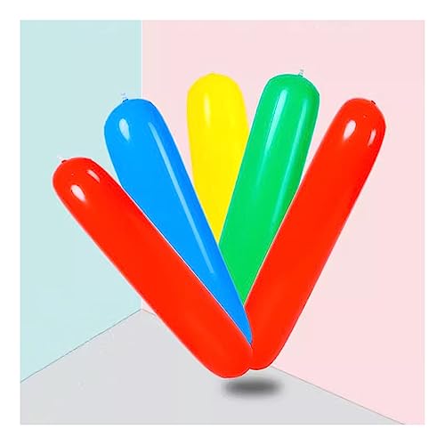 Aufblasartikel Verdickte PVC Aufblasbarer Hammer for Kinder- Und Erwachsenenspielzeug, Kindergarten-Multiplayer-Spielspielzeug Und Requisiten, Einfach Zu Verstauen (Color : Yellow/10pcs, Size : 60cm von Generic