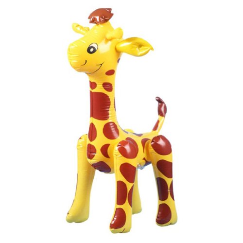 Aufblasbar Aufblasen Giraffe Spielzeug Party-mitgebsel Gelb mit Dunkelrot Gepunktete - Gelb mit Dunkel Aufblasbar Aufblasen Giraffe Spielzeug Party-mitgebsel Gelb mit Dunkelrot Gepunktete - Gelb mit Dunkel von Generic