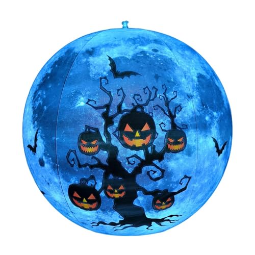 Aufblasbare Halloween-Bälle, aufblasbares Halloween-Spielzeug, 60 cm, Fledermaus-Zubehör, für den Außenbereich, wasserdichte Strandbälle Aufblasbare Halloween-Bälle, aufblasbares Halloween-Spielzeug, 60 cm, Fledermaus-Zubehör, für den Außenbereich, wasserdichte Strandbälle von Generic