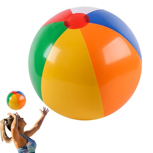 Aufblasbare Poolbälle für - Buntes Wasserballspielzeug für und Poolspaß | Leichte aufblasbare Strandbälle für Partybevorzugungen, Spiele im Freien und die ich Aufblasbare Poolbälle für - Buntes Wasserballspielzeug für und Poolspaß | Leichte aufblasbare Strandbälle für Partybevorzugungen, Spiele im Freien und die ich von Generic