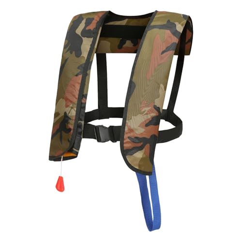 Aufblasbare Rettungsweste für Wasserausrüstung für Notfälle im Wasser. Ideal für lebensrettende Szenarien. Maximaler Auftrieb und Zuverlässigkeit. Jlq893 (A, 50X30cm) von Generic