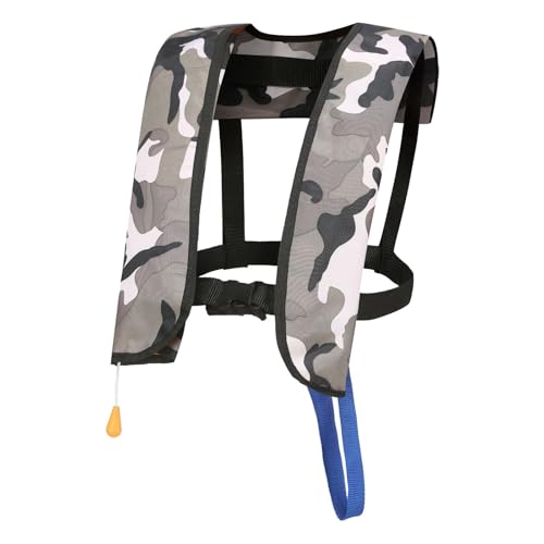 Aufblasbare Rettungsweste für Wasserausrüstung für Notfälle im Wasser. Ideal für lebensrettende Szenarien. Maximaler Auftrieb und Zuverlässigkeit. Jlq893 (B, 50X30cm) von Generic