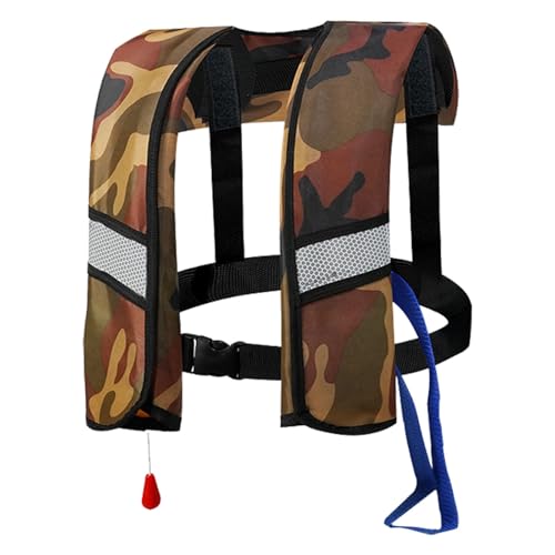 Aufblasbare Rettungsweste für Wasserausrüstung für Notfälle im Wasser. Ideal für lebensrettende Szenarien. Maximaler Auftrieb und Zuverlässigkeit. Jlq896 (A, 50X30cm) von Generic