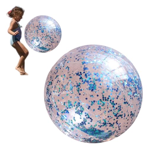 Aufblasbarer Strandball – Poolball 40,6 cm (16 Zoll), Sommer-Strandspielzeug, wiederverwendbares Wasser aufblasbar | Outdoor-Gerät mit lustigen täglichen Anwendungen für die Dekoration von von Generic