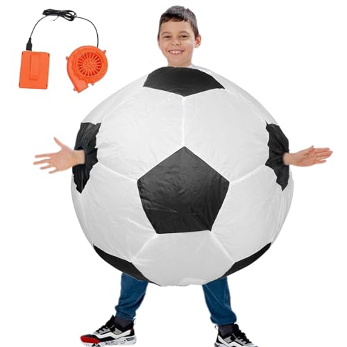 Aufblasbares Erwachsenenkostüm, Fußballkostüm, Cheerleader-Kostüm, Halloween-Kostüm Aufblasbares Erwachsenenkostüm, Fußballkostüm, Cheerleader-Kostüm, Halloween-Kostüm von Generic